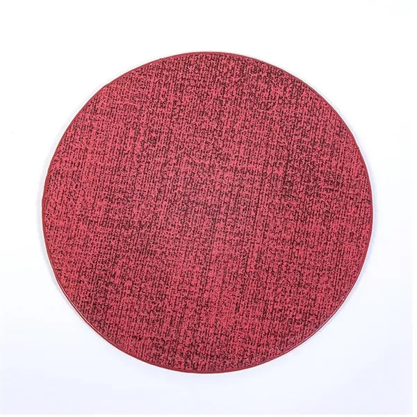 Vintage Style Round Leather Coasters