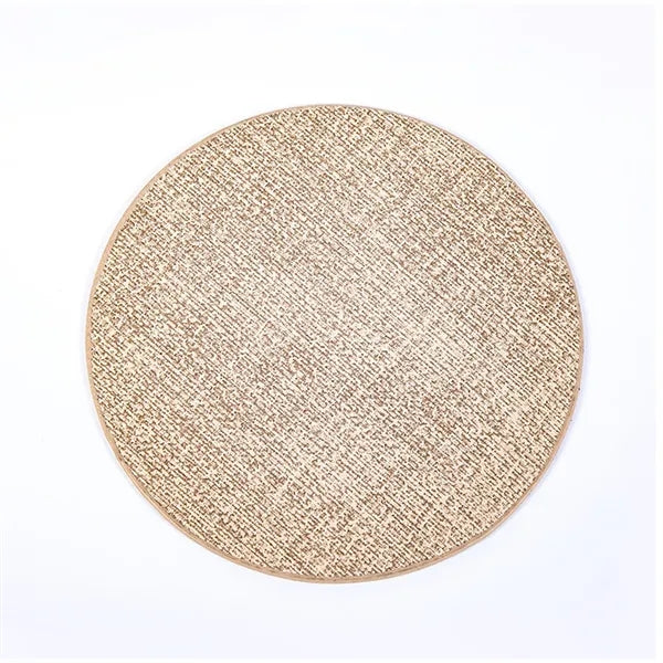 Vintage Style Round Leather Coasters