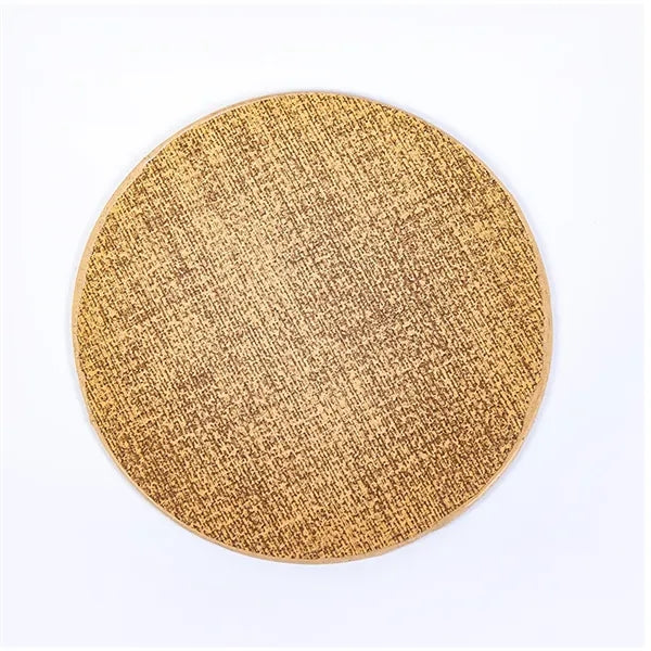 Vintage Style Round Leather Coasters