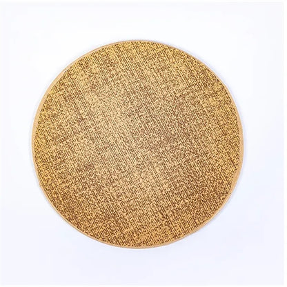 Vintage Style Round Leather Coasters