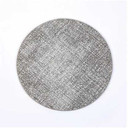 Vintage Style Round Leather Coasters