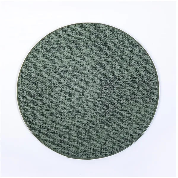 Vintage Style Round Leather Coasters