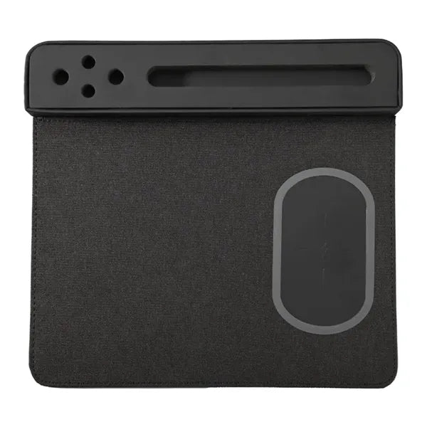 4 in 1 Mouse Pad with Fast Wireless Phone Charger Pen Holder