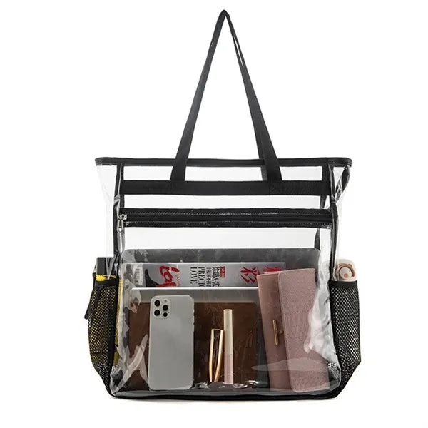 Clear PVC Tote Beach Bag