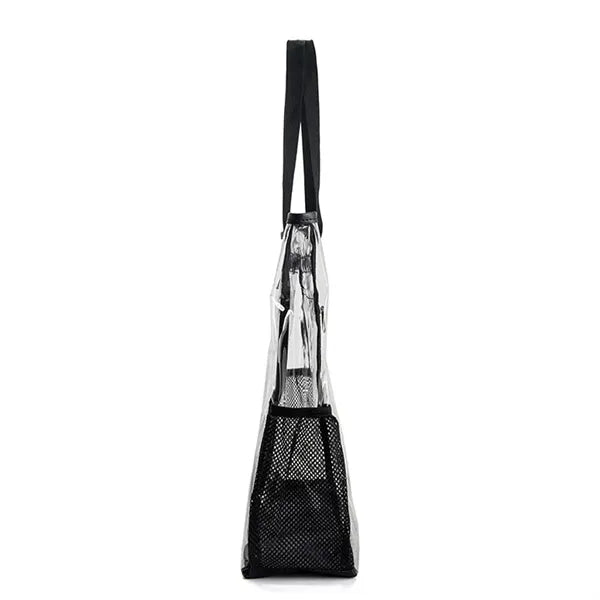 Clear PVC Tote Beach Bag