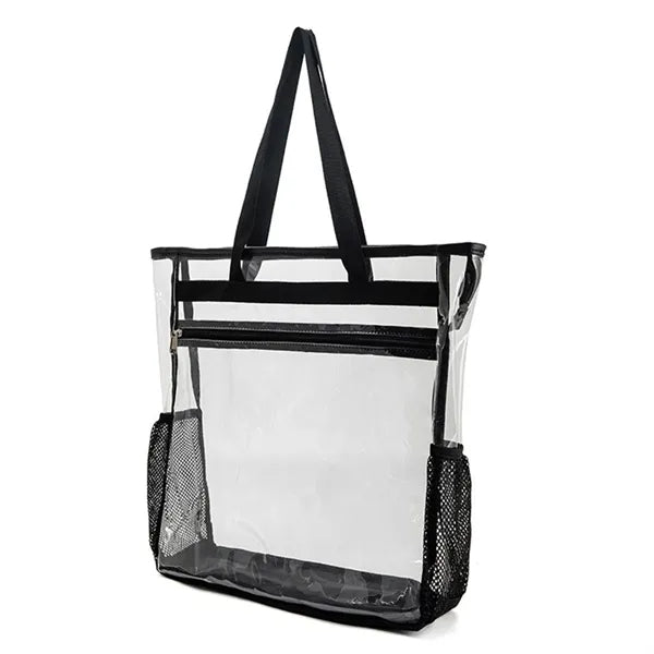 Clear PVC Tote Beach Bag