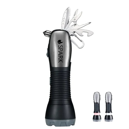 Multi-Function Emergency Flashlight Tool