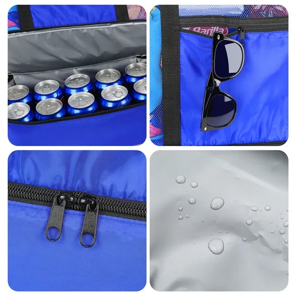 Lightweight Mesh Beach Cooler Bag