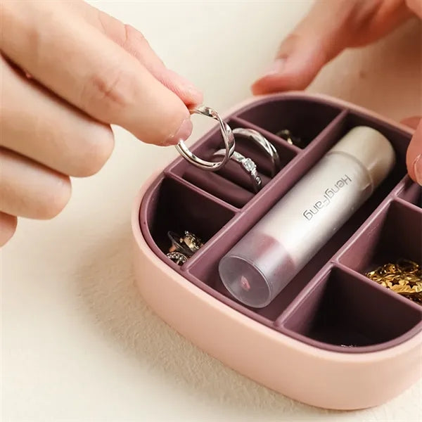 Travel Jewelry Case with mirror