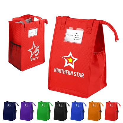 Therm-O Insulated Non-Woven Grocery Tote Bag-Ocean