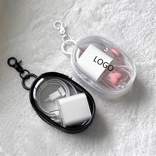Transprent cable organizer bag