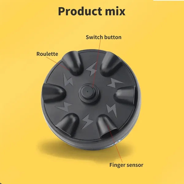 Novelty Toy Electric Shock Finger Roulette Lie Detector