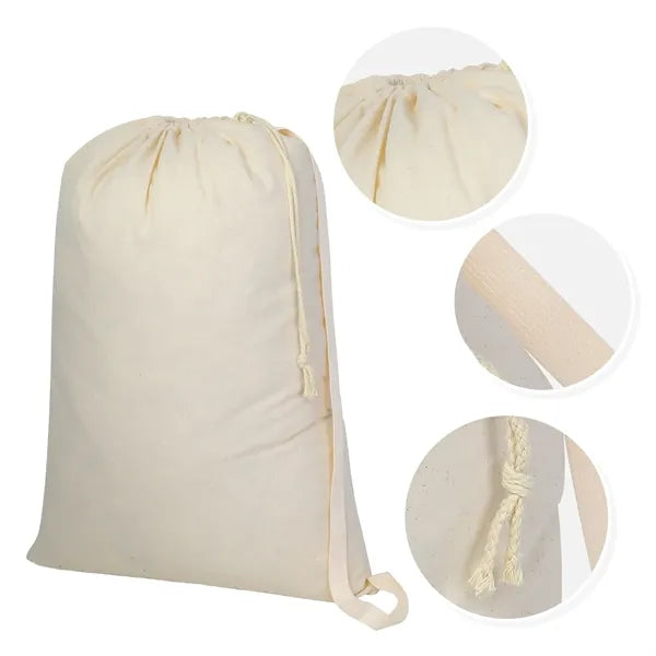 Large 5 Oz. Cotton Laundry Bag For College Students