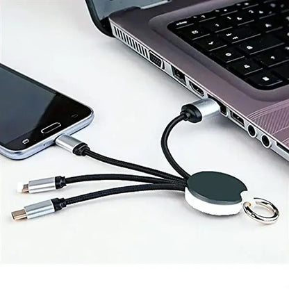 3 in 1 Charging Cable with Light