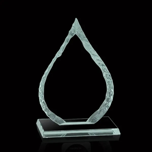 Iceberg Oil Drop Award on Base - Jade