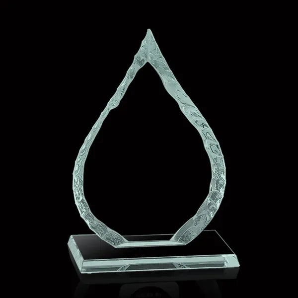 Iceberg Oil Drop Award on Base - Jade