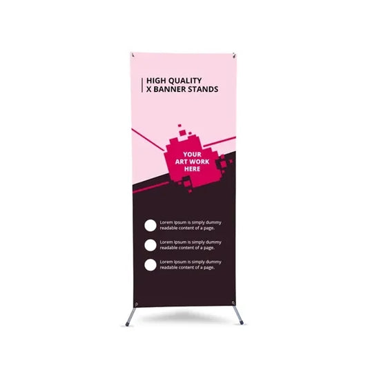 High Quality X banner stand Package (31.5" x 70")