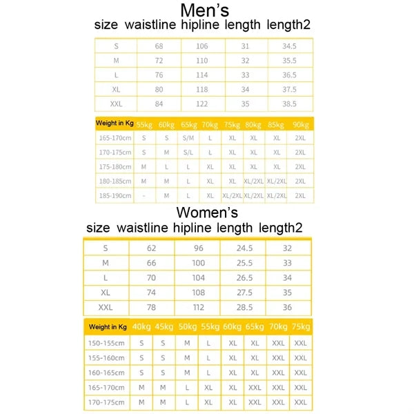 Women's Men's Quick-drying Fitness Running Sport Shorts
