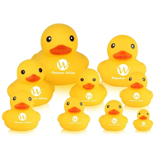 Yellow Rubber Ducks With 9 Sizes Combinable Available