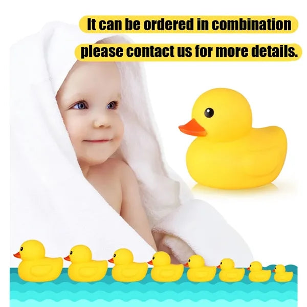 Yellow Rubber Ducks With 9 Sizes Combinable Available