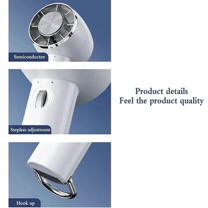 Double Airflow Handheld Fan