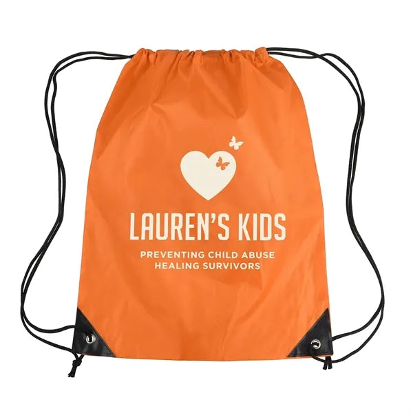 Polyester Drawstring Cinch Backpack