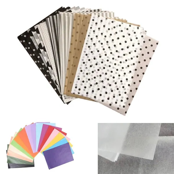 Custom 17 Gsm Gift Tissue Paper/ Wrapping Paper(20" X 15")