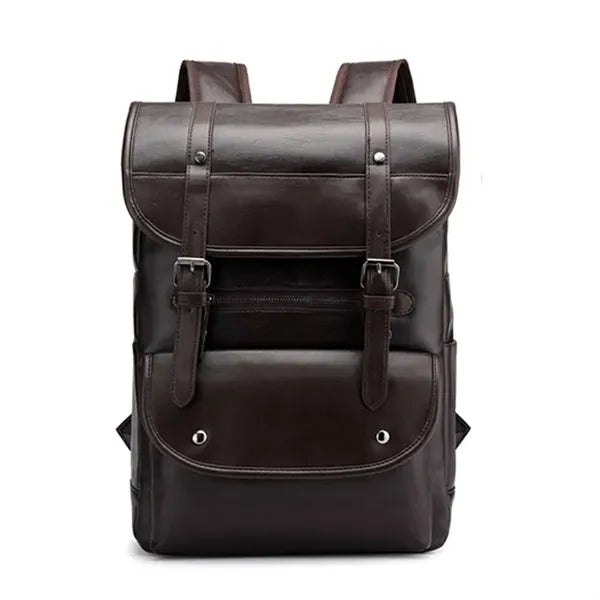 Stylish Waterproof Leather Backpack
