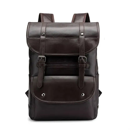 Stylish Waterproof Leather Backpack