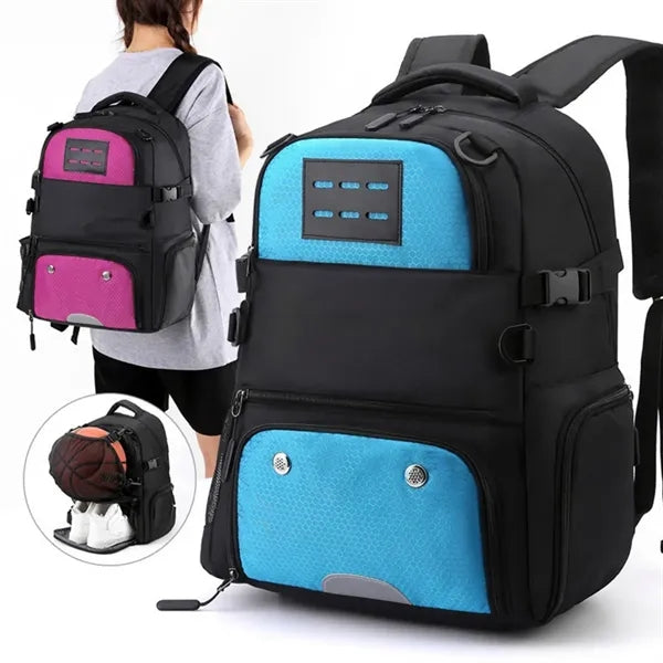 19" Large Capacity Basketball Backpack