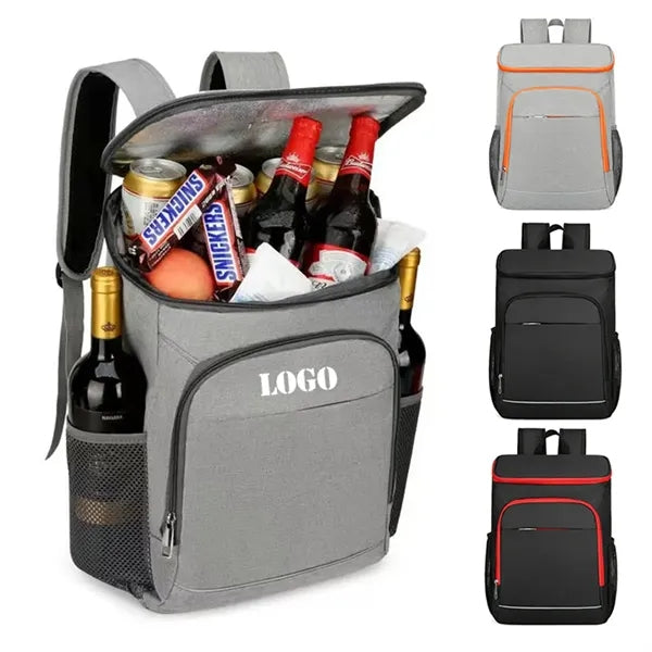 17.3" Insulated Cooler Lunch Box Laptop Backpack
