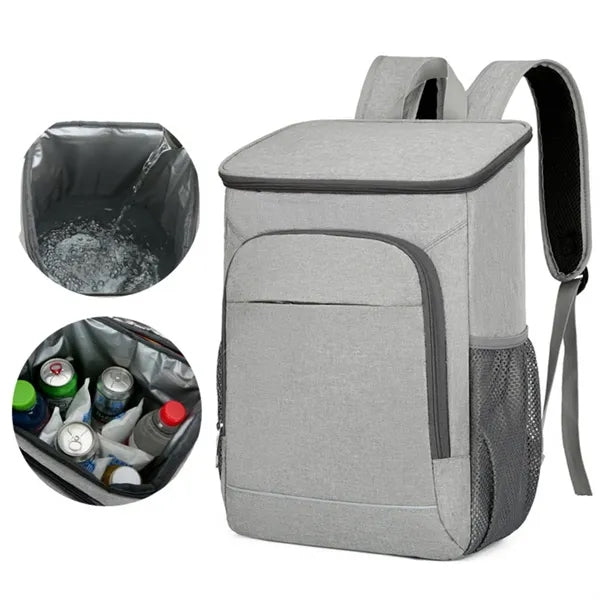 17.3" Insulated Cooler Lunch Box Laptop Backpack