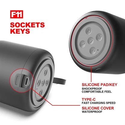 Portable Mini Wireless Bluetooth Speakers