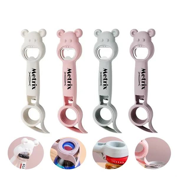 Bear-Shaped Multi-Purpose Bottle Opener