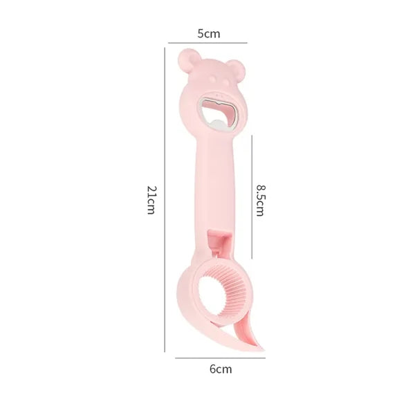 Bear-Shaped Multi-Purpose Bottle Opener