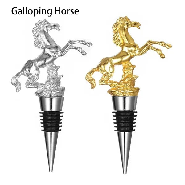 Alloy Animal Head Wine Stopper