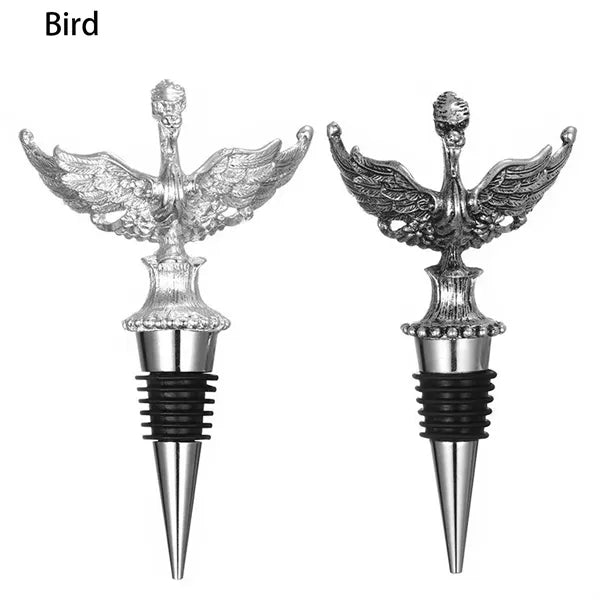 Alloy Animal Head Wine Stopper