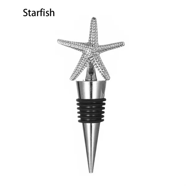 Alloy Animal Head Wine Stopper