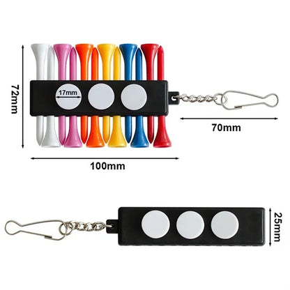 Golf Tee Holder Carrier
