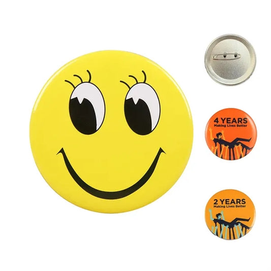 Custom Full-Color Tinplate  Badges
