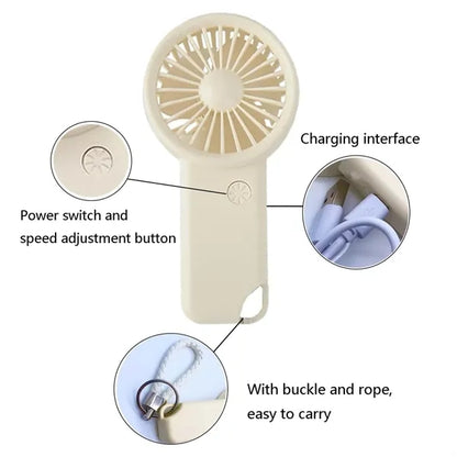 Mini Keychain Portable Fan