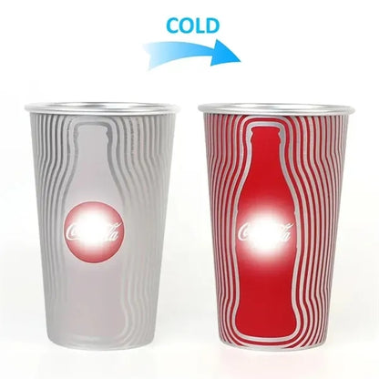 Color Changing Aluminum Metal Cups for Party/Camping/Outdoor