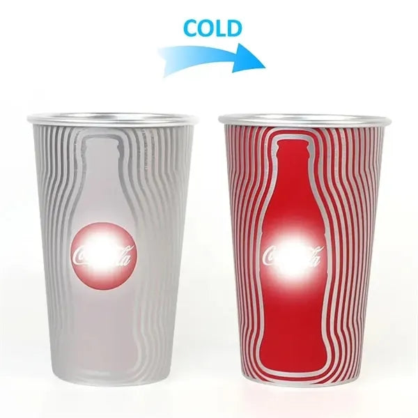Color-changing Aluminum Drinking Cups BPA FREE