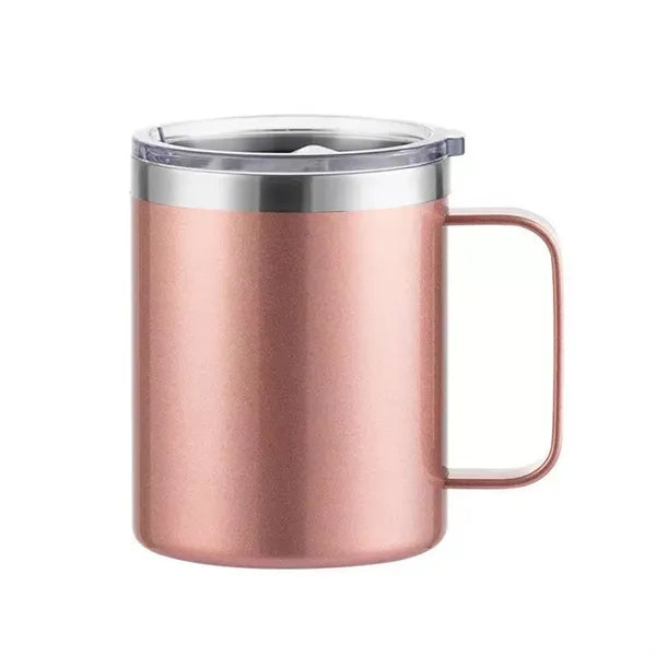 14oz Powder Coated Double Wall Stainless Mug