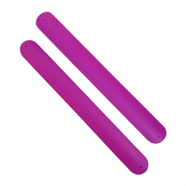 Customizable Silicone Slap Bands