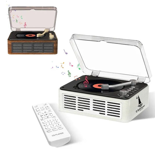 Desktop Retro Bluetooth Disc Player