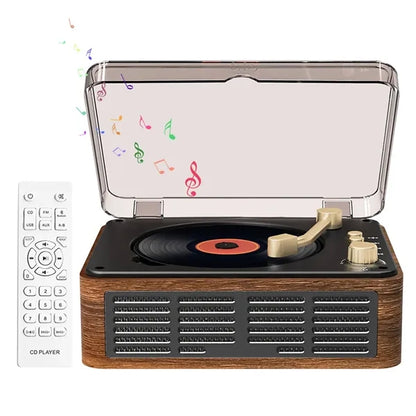 Desktop Retro Bluetooth Disc Player