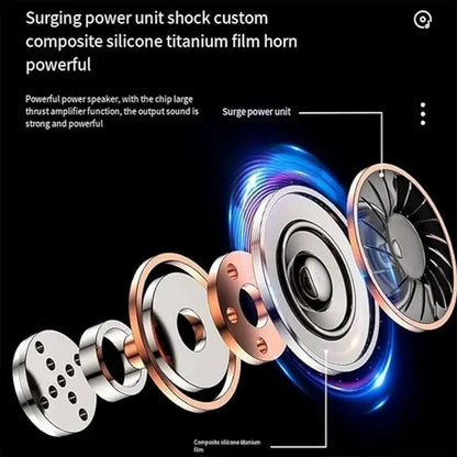 Wireless Bluetooth Hanging Open Earphones Noise Reduction