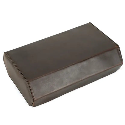 Removable Genuine Leather Case for 8 Pcs Watches