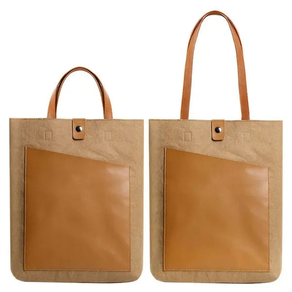 Recycled Eco-friendly Laptop Tote Bag Briefcase with Handle